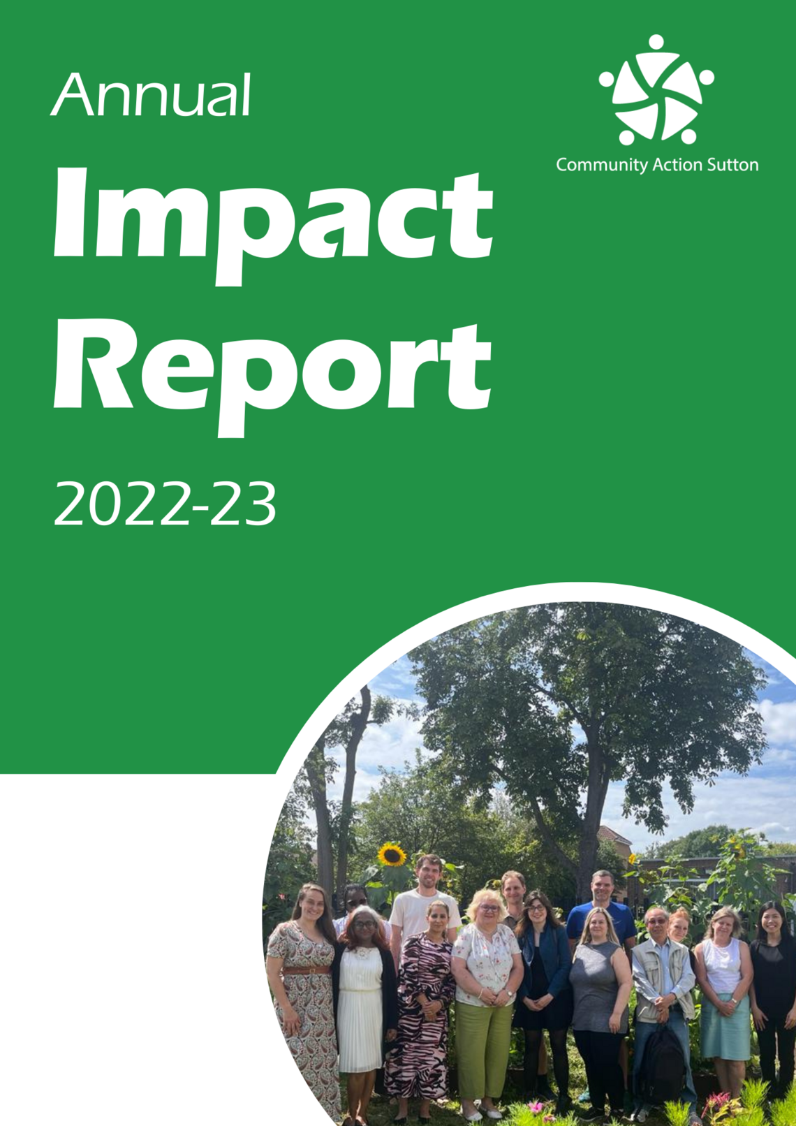 Annual Impact Report 22-23 Front Cover